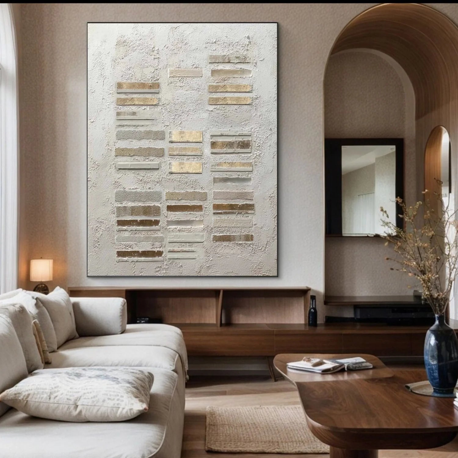 Wabi Sabi Neutral Earth Tone Wall Art EC0080 - Viral Wall Art